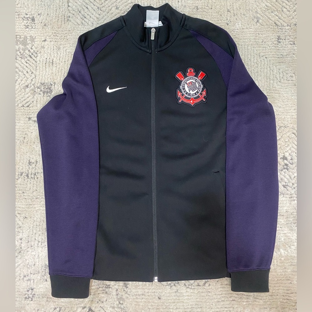 Nike Corinthians Paulista 2016 Jacket Track Men’s Size M Black Soccer 823404-015